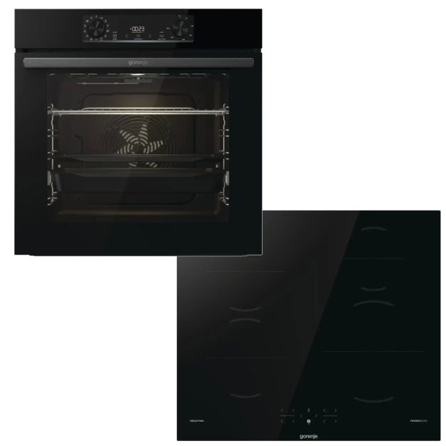 GORENJE Kuhinjski set BLACK INDUCTION 2 (BOS6737E06BG + GI6401BSC)