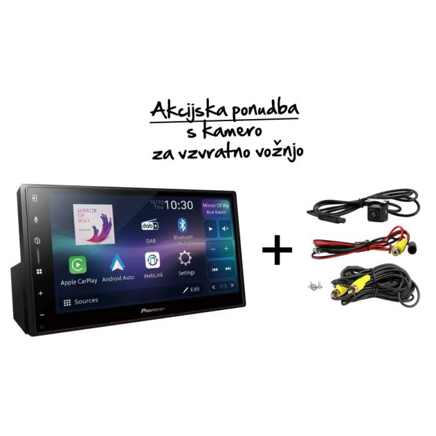 Pioneer SPH-DA77DAB + kamera