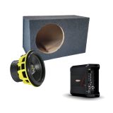 Bass paket Extreme Ojačevalec Sound Digital SD1600.1EVOX2 +Bass zvočnik GZ HW30XSPL-D2 + bass zvočna skrinja zvočnik Ground zero GZBT250