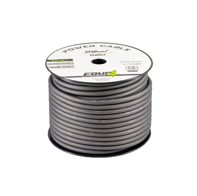 Kabel napajanje 20mm2 SREBRN 4CONNECT 4-PC20N