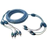 RCA ČINČ kabel 5m CONECTION / AUDISON - 4 KANALNI