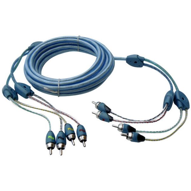 RCA ČINČ kabel 5m CONECTION / AUDISON - 4 KANALNI