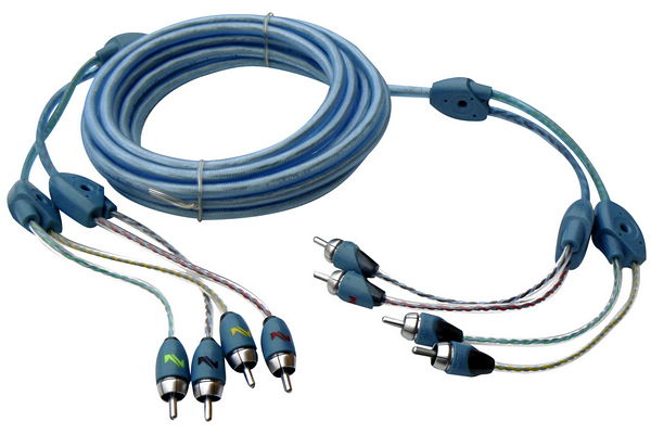 RCA ČINČ kabel 5m CONECTION / AUDISON - 4 KANALNI