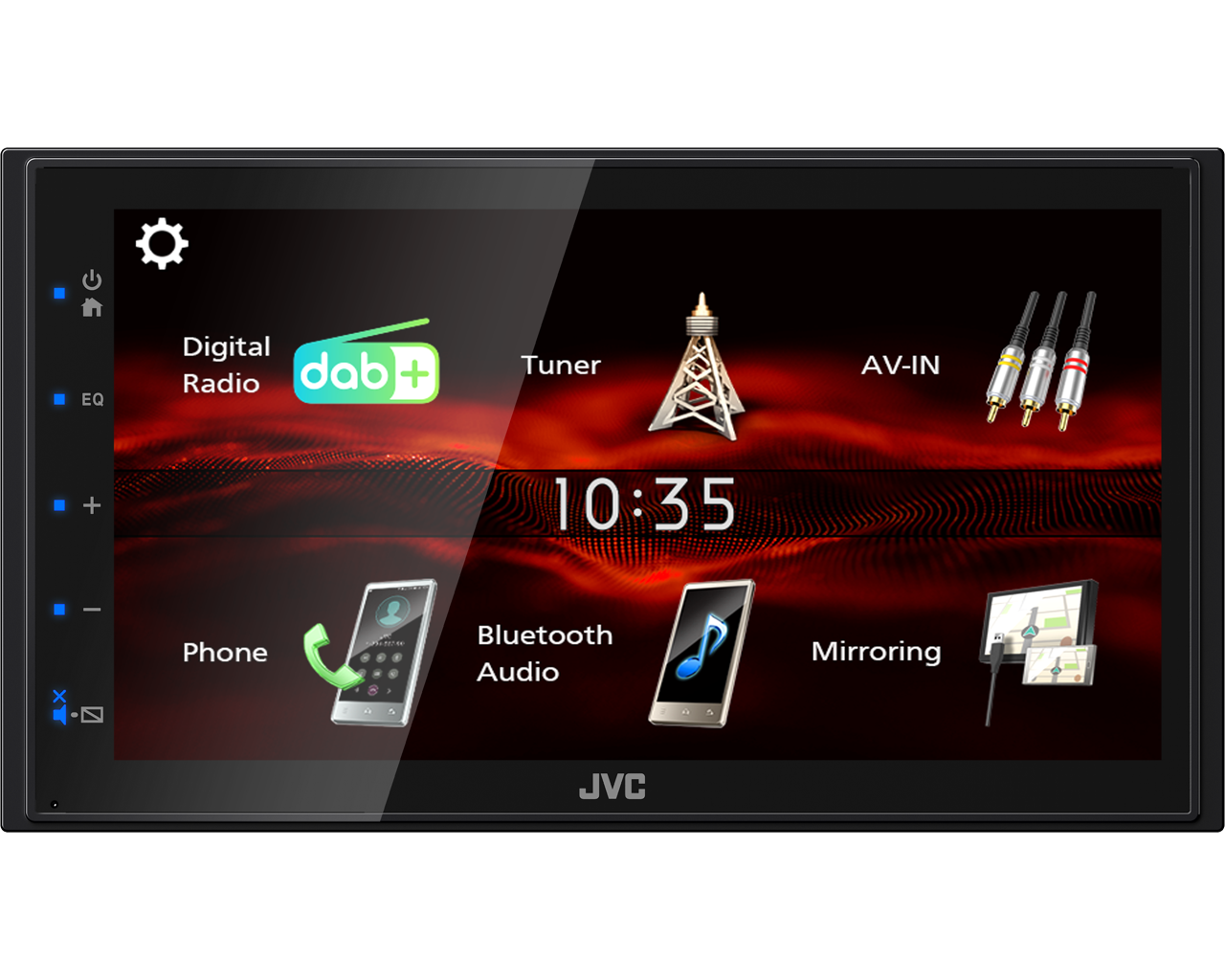 Avtoradio JVC KW-180DBT