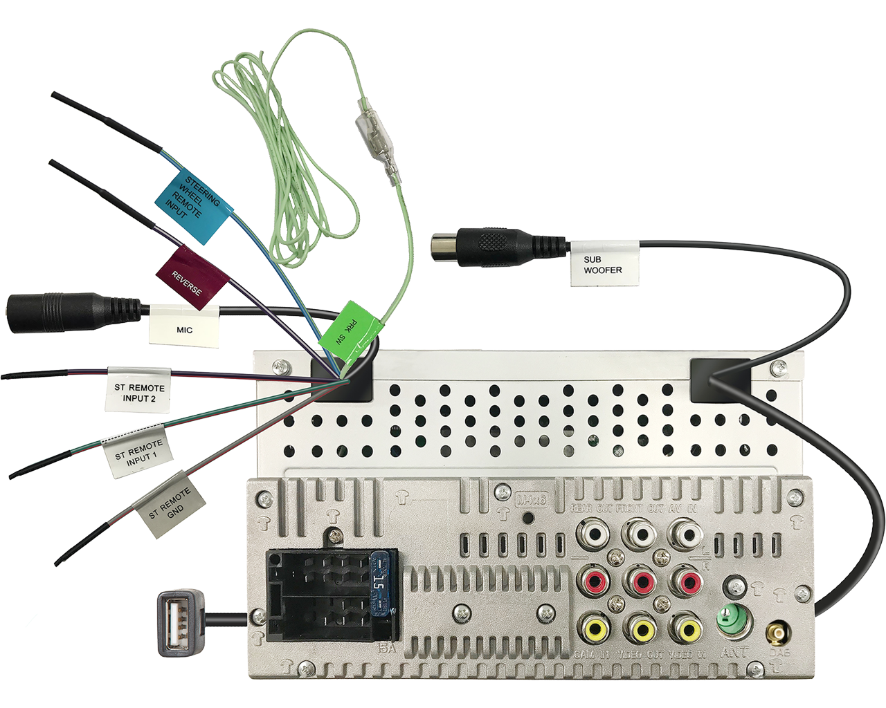 Avtoradio JVC KW-180DBT - slika 3